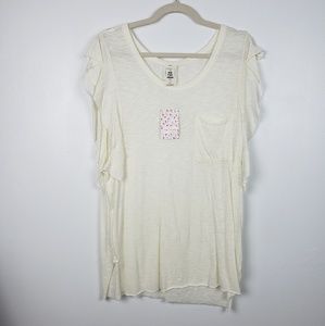 We the Free by Free People | Ruffle Tshirt